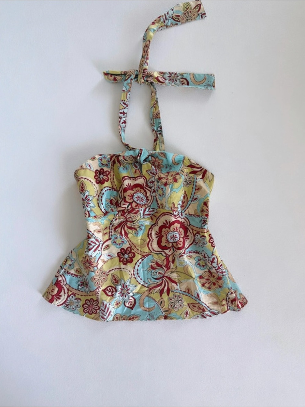 Vintage LOFT Floral Halter Top